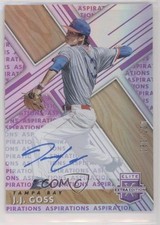 2019 Panini Elite Extra Edition Aspirations Purple 80/100 JJ Goss #36 Auto n1u