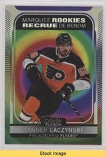 2021-22 O-Pee-Chee Platinum Rainbow Color Wheel Tanner Laczynski #244 READ kr0