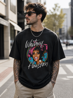 Whitney Houston Vintage Shirt, 90s Pop Tee, Music Fan Gift 