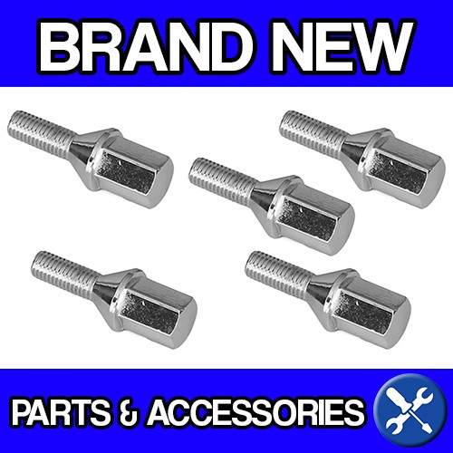 For Volvo 850, S70, V70 (-00) C70 (-05) Wheel Bolts (x5) (With Alloy Wheels)