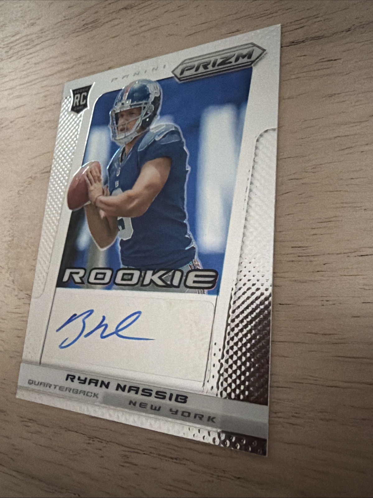2013 Panini Prizm - Autographs Ryan Nassib #281 (AU, RC)