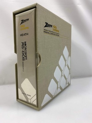 Zenith Data Systems Conversational MS-DOS 1984 Binder Slipcase