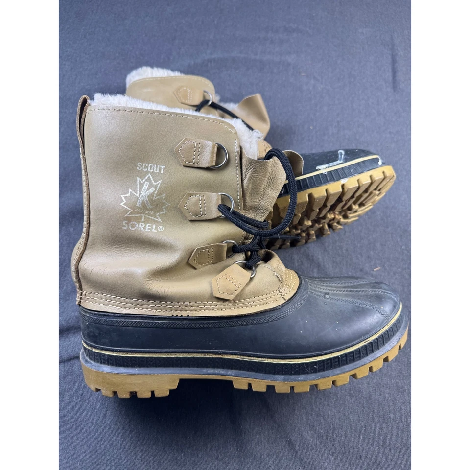 Sorel Scout Kaufman Canadá Pato Botas Hombres Invierno Botas para Nieve Foto 4 de 4