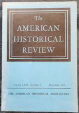 The American Historical Review, December 1969, Vol. LXXV, No. 2