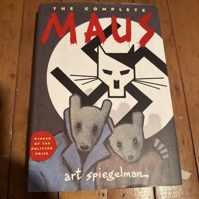 The Complete Maus Art Spiegelman Hardcover Graphic Novel Pantheon 1997 HCDJ