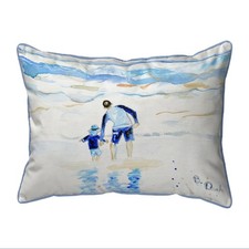 Betsy Drake Facing the Waves Large Indoor Outdoor Pillow 16x20