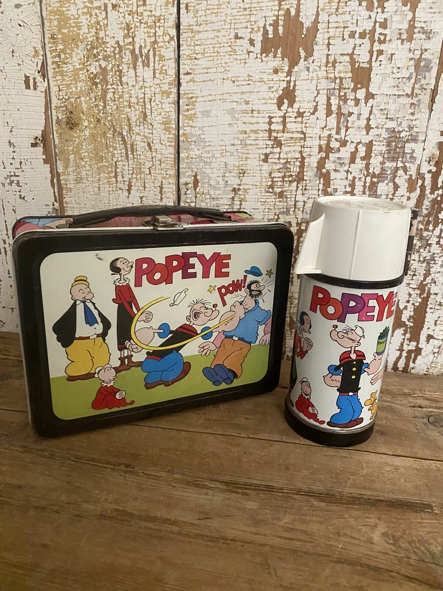 Popeye Lunch Box Indiana Collectible Metal Lunchboxes (Pre-1970
