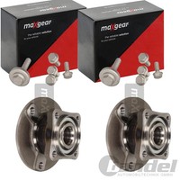 2X Maxgear RADLAGER-SATZ Hinten Passend FÜR Smart Fortwo Links+Rechts