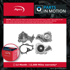 Water Pump fits PEUGEOT PARTNER K9 1.2 2016 on Coolant 9803094380 Apec Quality