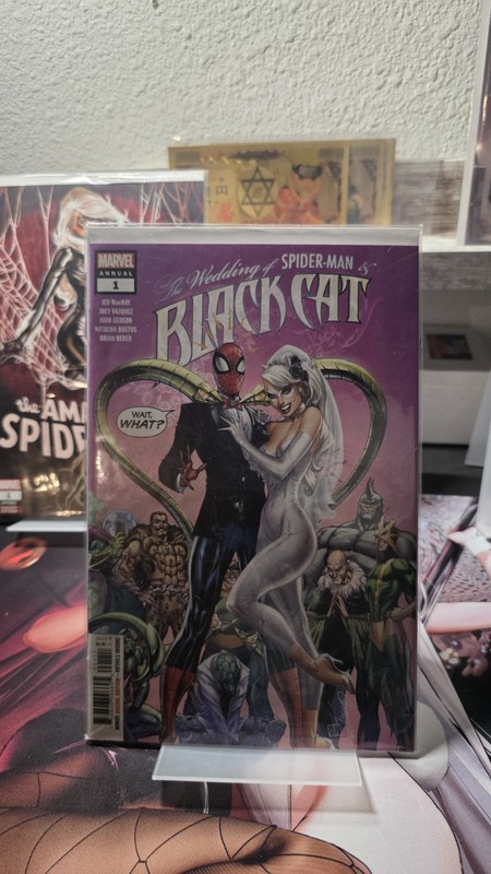 Black Cat Annual 1 J Scott Campbell Marvel 2019 Spider-Man Wedding