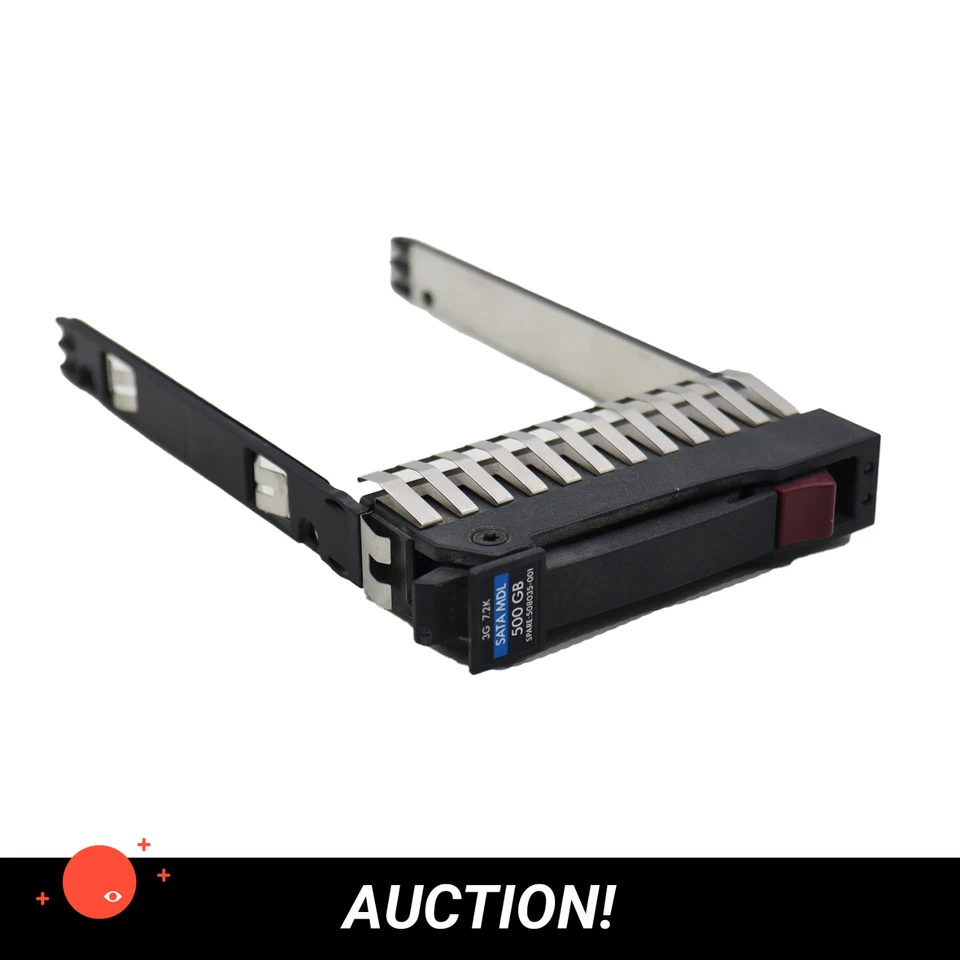 8x HP SAS SATA 2.5" SFF HDD Tray 500223-001 Caddy for Server Networking