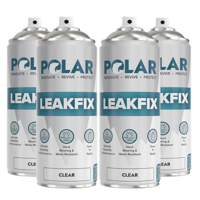 #ad Polar Clear Leak Fix Spray Waterproof Sealant for Roofs amp; Gutters 4x13.5oz $62.99