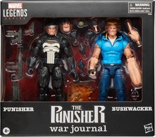 Marvel Legends Punisher & Bushwacker 2 Pack The Punisher War Journal New In Hand