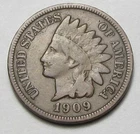 1909 INDIAN HEAD CENT, VERY NICE TOUGHER COIN!!!!(A8)
