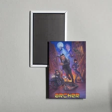 Archer Mini TV Show Poster Fridge Locker Magnet