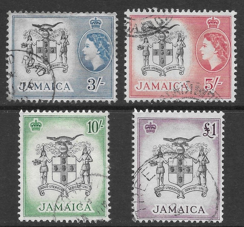 Jamaica #171-174 Used VF - cv$54