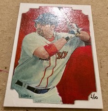 2012 Museum #CC-5 Adrian Gonzalez Actual Art Hand Drawn Sketch 2/10 Red Sox