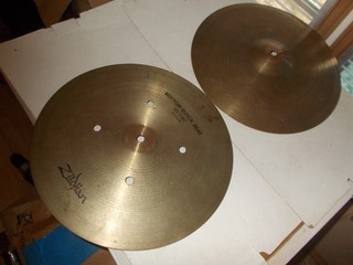 14 Quick Beat Zildjian Hihat cymbals