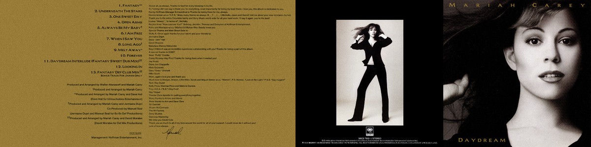MARIAH CAREY - DAYDREAM - JAPANESE EDITION (RARE ARTWORK) | eBay