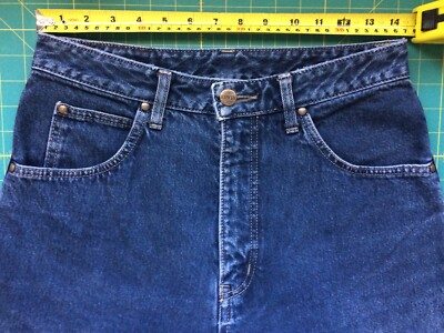 Edwin L.A. Slim Jeans Japan Vintage 80s Plant Indigo TAG 32x34 ACTUAL W29''xL31''