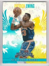 2013-14 Panini Crusade #262 Patrick Ewing #/249 Knicks Basketball Card Prizm 