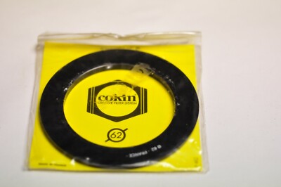 Cokin ''P'' 62mm adapter ring. New