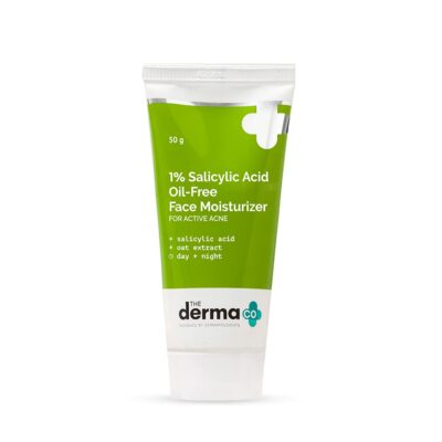 The Darma Co 1% Sallicylic , Face Moisturizer with Oat Extract for a-cne 50gm.