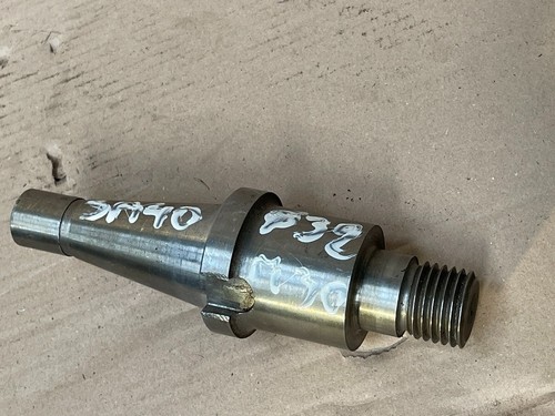 Cône De Fraisage SA40 Avec Barreau 28 Mm - Pour Machine-outil, Alésage 28 Mm, Occasion Fonctionnel