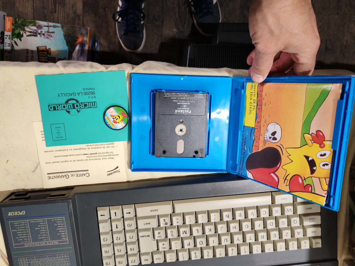 Le Démon Du Jeu Amstrad CPC Commodore Spectrum Notice VF