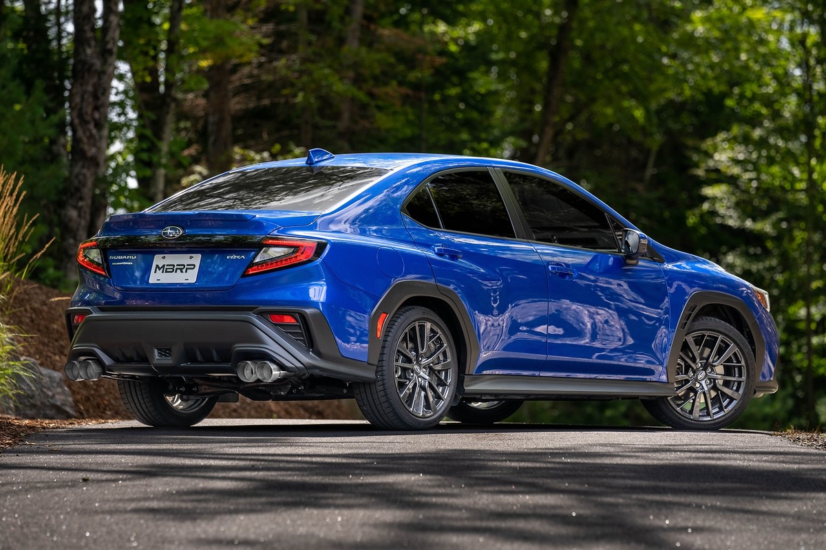 wrx mk−s FOR 2022-2025 SUBARU WRX 2.4L TURBO MBRP CATBACK EXHAUST