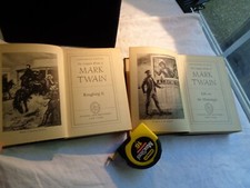 Antique Book 1913 Mark Twain “Roughing It’ & “Life on the Mississippi” Lot of 2 