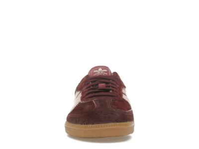 Size 7.5 - Adidas Samba OG Pony Hair Pack - Maroon W for sale