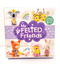 My Felted Friends Needle Felting Kit Makes 3 Wool Hinkler Pty Ltd US SHIP NEW