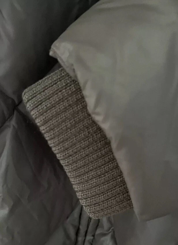 ADD Winterjacke Damen Gr. DE 38 braun Casual-Look Taupe Gans Daunen - Bild 4 von 4