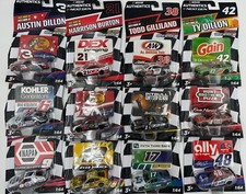 NASCAR Authentics 1:64 Diecast Cars Various Years Pick Your Driver or Set