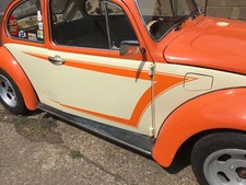 to fit VW BEETLE FLASH GRAPHICS STICKERS DECALS VOLKSWAGEN