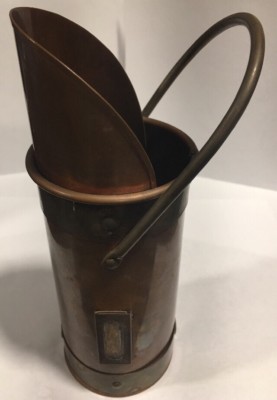 Knobler Copper Pitcher With Handle 8  T X 3 w