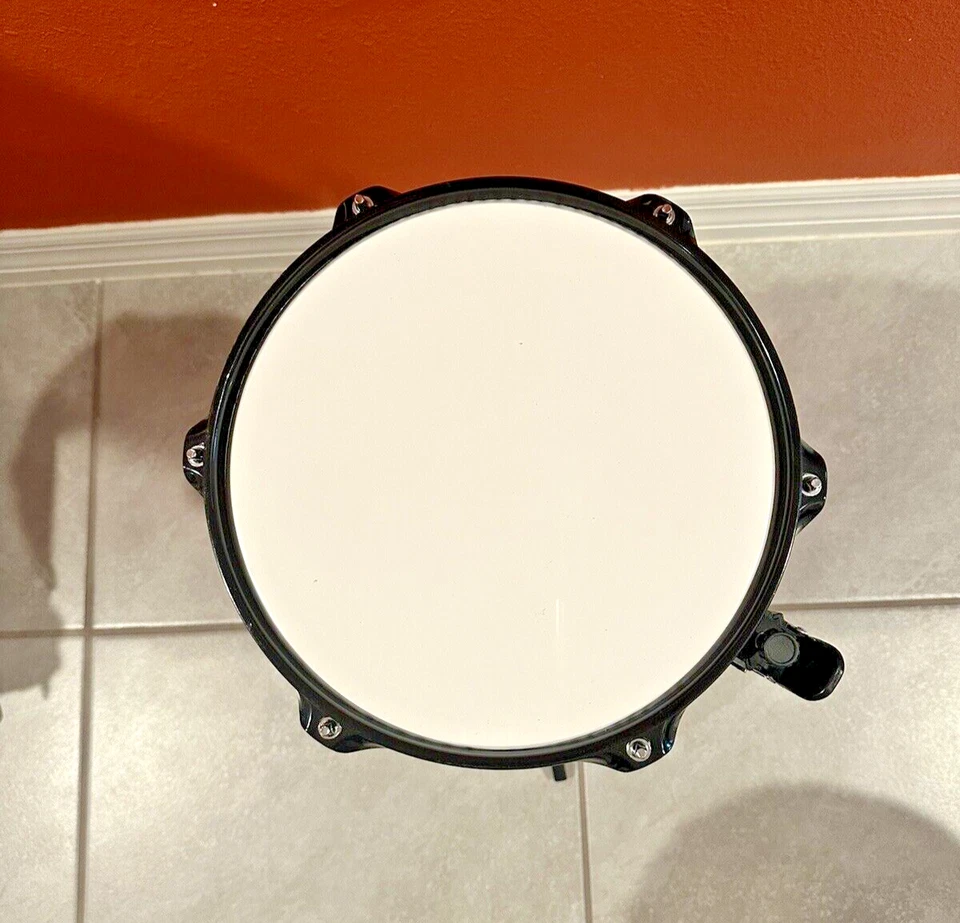 PERCUSIÓN SONORA - Juego de batería blanco de 3 piezas Foto 4 de 4