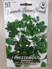 SEMI SEMENTI PREZZEMOLO COMUNE AROMATICHE ORTAGGI VERDURE