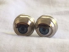 Blue Doll Eyes - Custom 13mm will fit American Girls bitty baby  1 