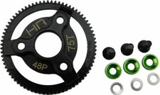 HOT RACING STE875 75T STEEL Spur gear 48 P GREEN TRAXXAS SLASH STAMPEDE RUSTLER