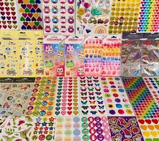444 STICKER Lot, Sandylion Hallmark Crafters Corner American Greetings Trend +