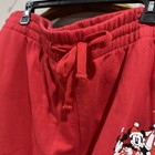 disney red Sweat Pants Sz 3X Drawstring Elastic Waist — photo 5