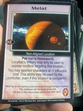 MELAT WHEEL OF FIRE 2000 BABYLON 5 CCG COLLECTORS CARD NEAR MINT UNPLAYED