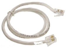7 ft. 2M RJ11-RJ11 CAT-5 DSL MODEM CABLE AT T Uverse HIGH SPEED INTERNET USAmade
