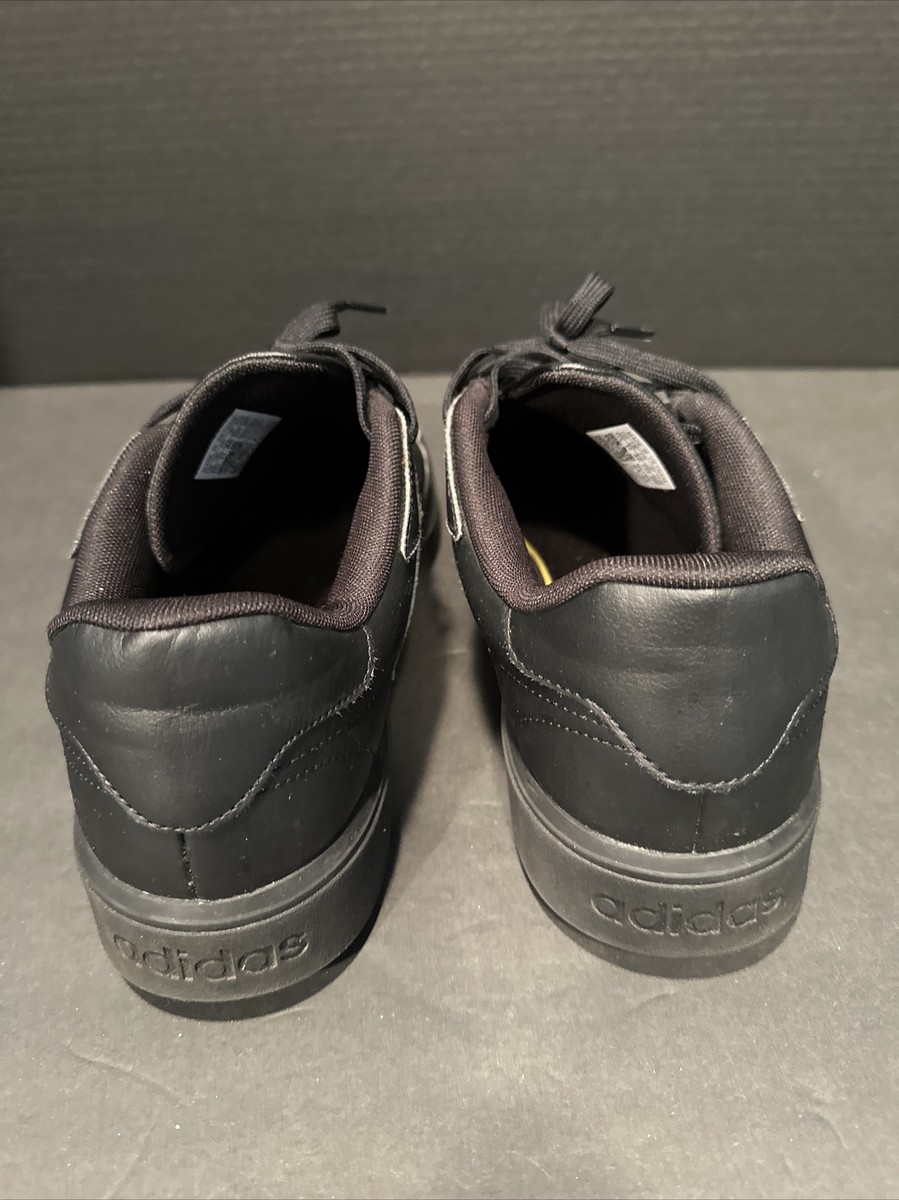 Adidas Black LEather Sneakers Size US 11.5 UK 11 FR 46 JP Adidas Black LEather Sneakers Size US 11.5 UK 11 FR 46 JP
