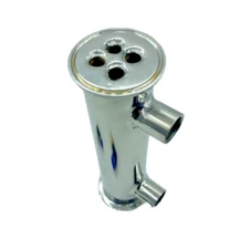 2" Tri Clamp Dephlegmator Condenser for Moonshine Reflux Still Column w 1/2" npt