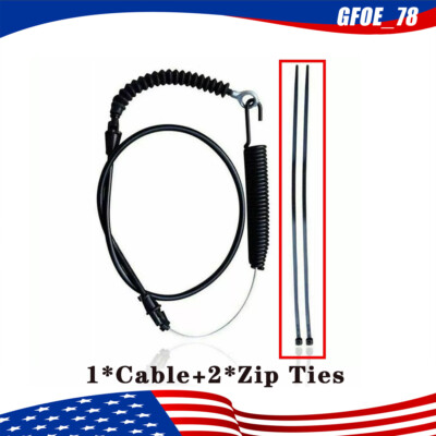 #ad FOR TROY BILT CUB CADET MTD PTO ENGAGEMENT BLADE CABLE 946 05124A 746 05124 $9.59