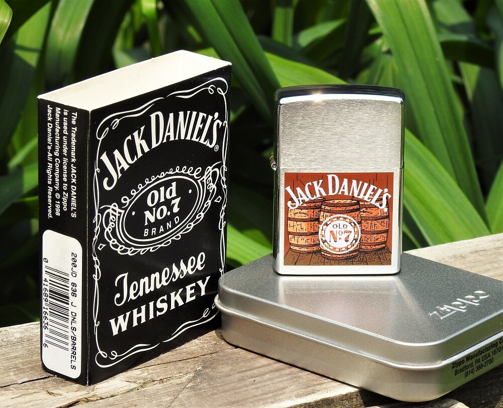 『 Shinyaさん専用 』Jack Daniel's Zippo Lighter - Jack Daniels Barrels - Old No. 7 - Tennessee