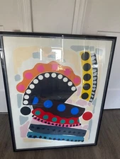 Harvey Daniel's silk screenprint